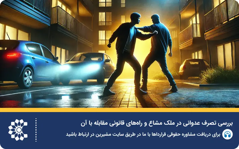 انواع تصرف عدوانی: بررسی موارد حقوقی و کیفری