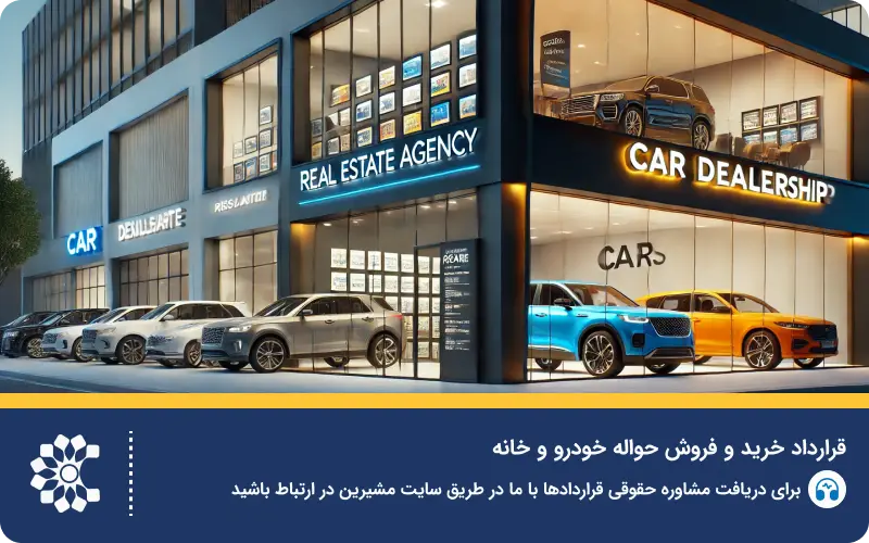 نمونه قرارداد خرید و فروش حواله خودرو و کالا