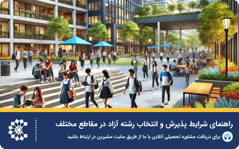 زمان انتخاب و تغییر رشته در دانشگاه آزاد