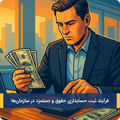 فرآیند ثبت حسابداری حقوق و دستمزد در سازمان&zwnj;ها