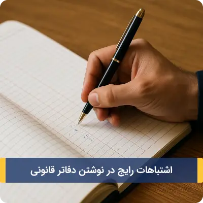 نوشتن دفاتر قانونی