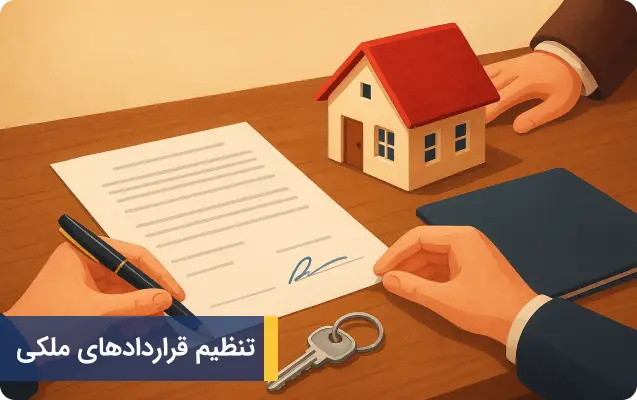 تنظیم قراردادهای ملکی