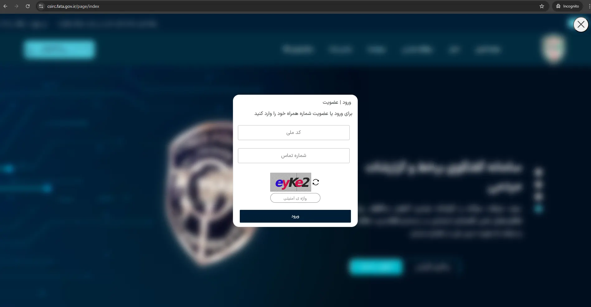 ورود به سایت آنلاین پلیس فتا