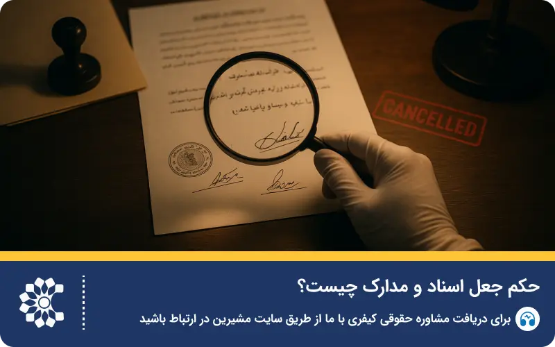 جعل اسناد: بررسی جرم جعل اسناد و امضا