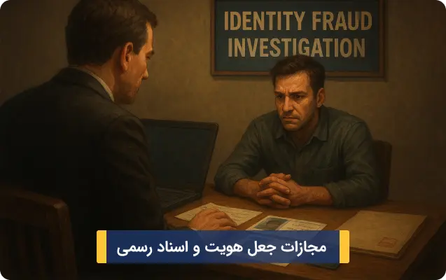 مجازات جعل هویت و اسناد رسمی