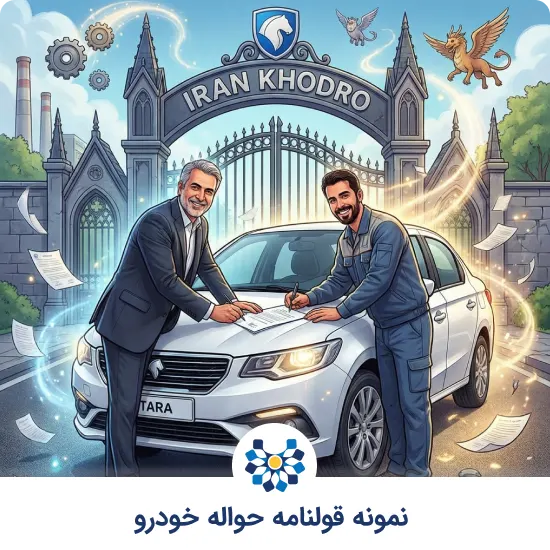 نمونه قولنامه حواله خودرو