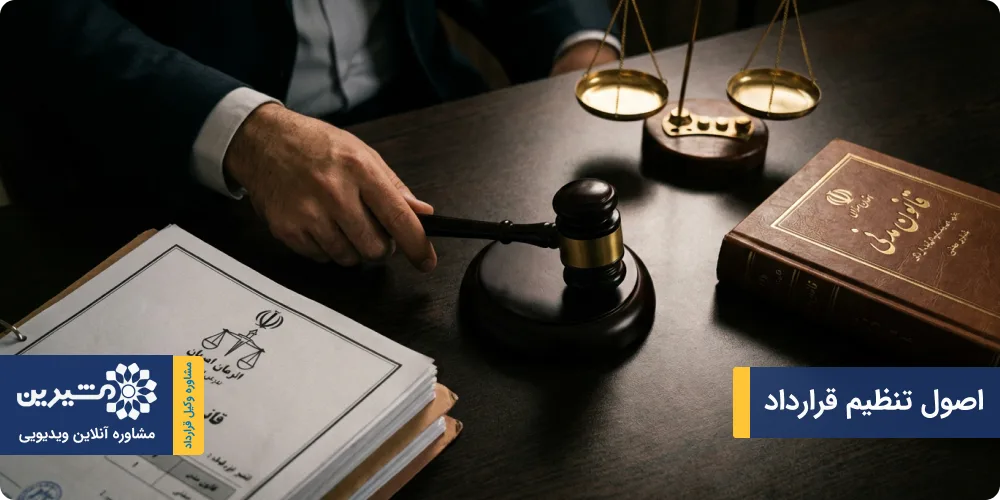 اصول تنظیم قرارداد