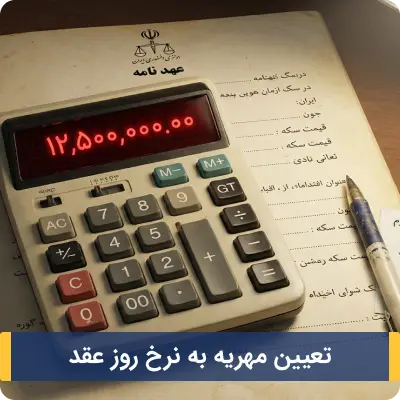 تعیین مهریه به نرخ روز عقد