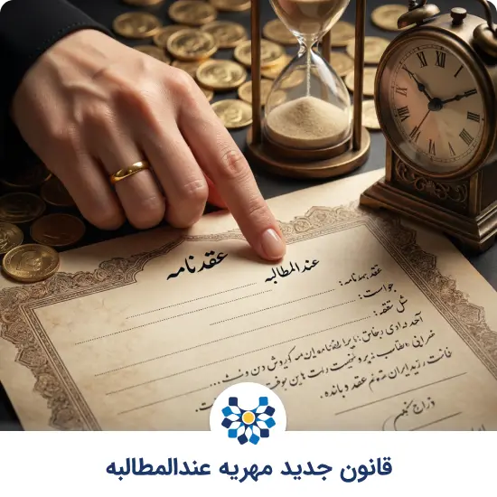 قوانین مهریه عندالمطالبه و شرایط حکم جلب