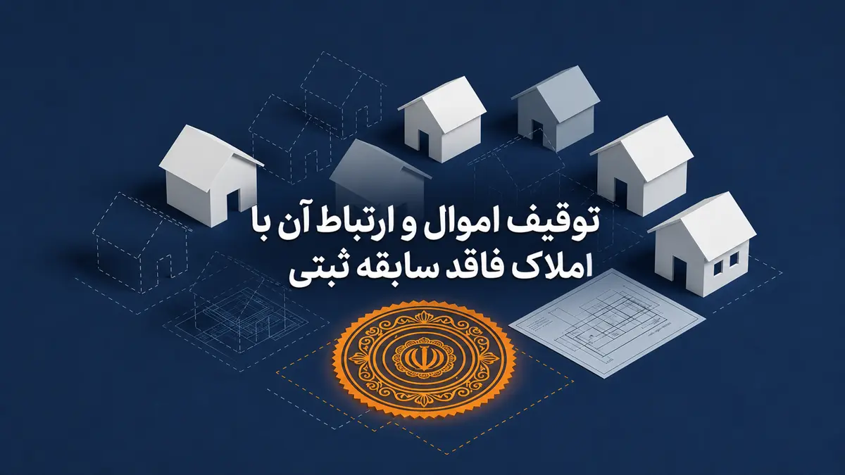 توقیف اموال و ارتباط آن با املاک فاقد سابقه ثبتی