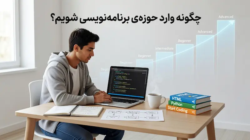 چگونه وارد حوزهی برنامه نویسی شویم؟