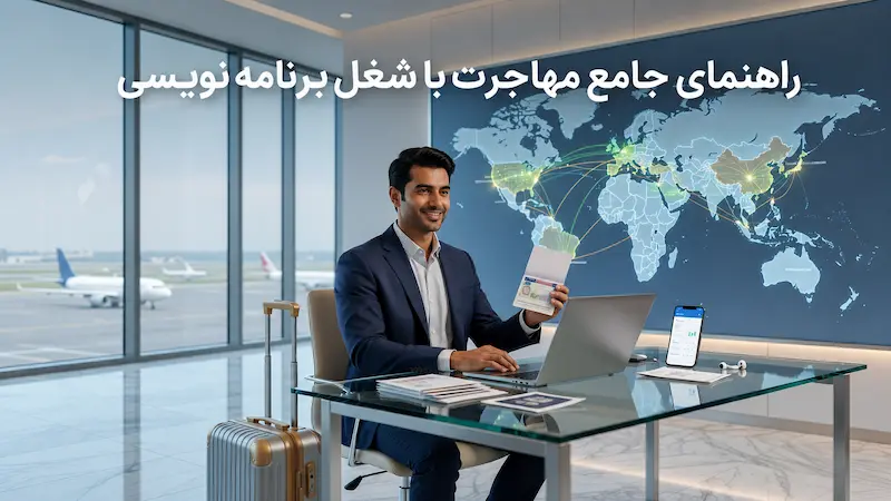 مهاجرت با شغل برنامهنویسی چگونه امکان پزیر است؟