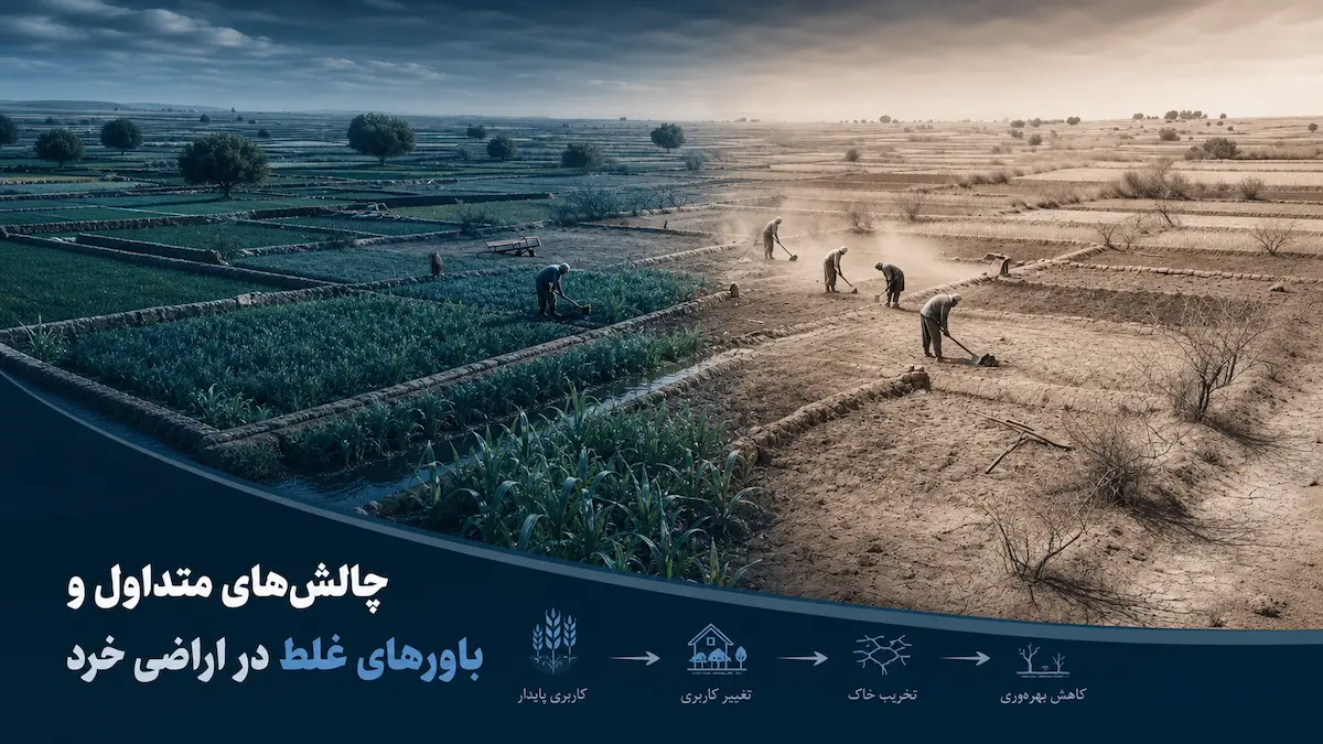 چالشهای متداول و باورهای غلط در تغییر کاربری اراضی مثل دیوارکشی تغییر کاربری نیست
