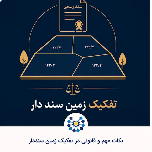 بررسی نکات مهم و قانونی در تفکیک زمین سند دار