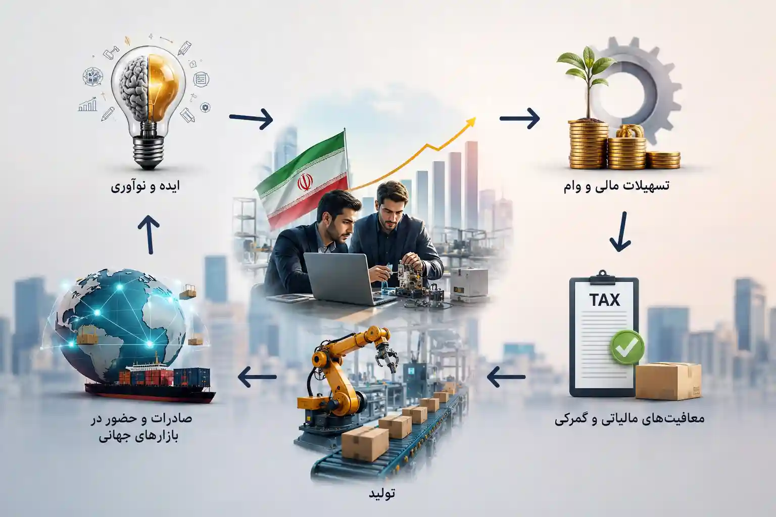 حمایت مالی و دولتی از محصولات دانش بنیان