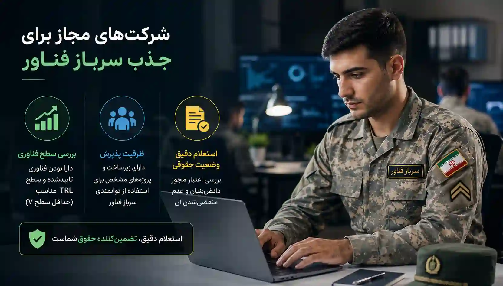 شرکت دانش بنیان سربازی