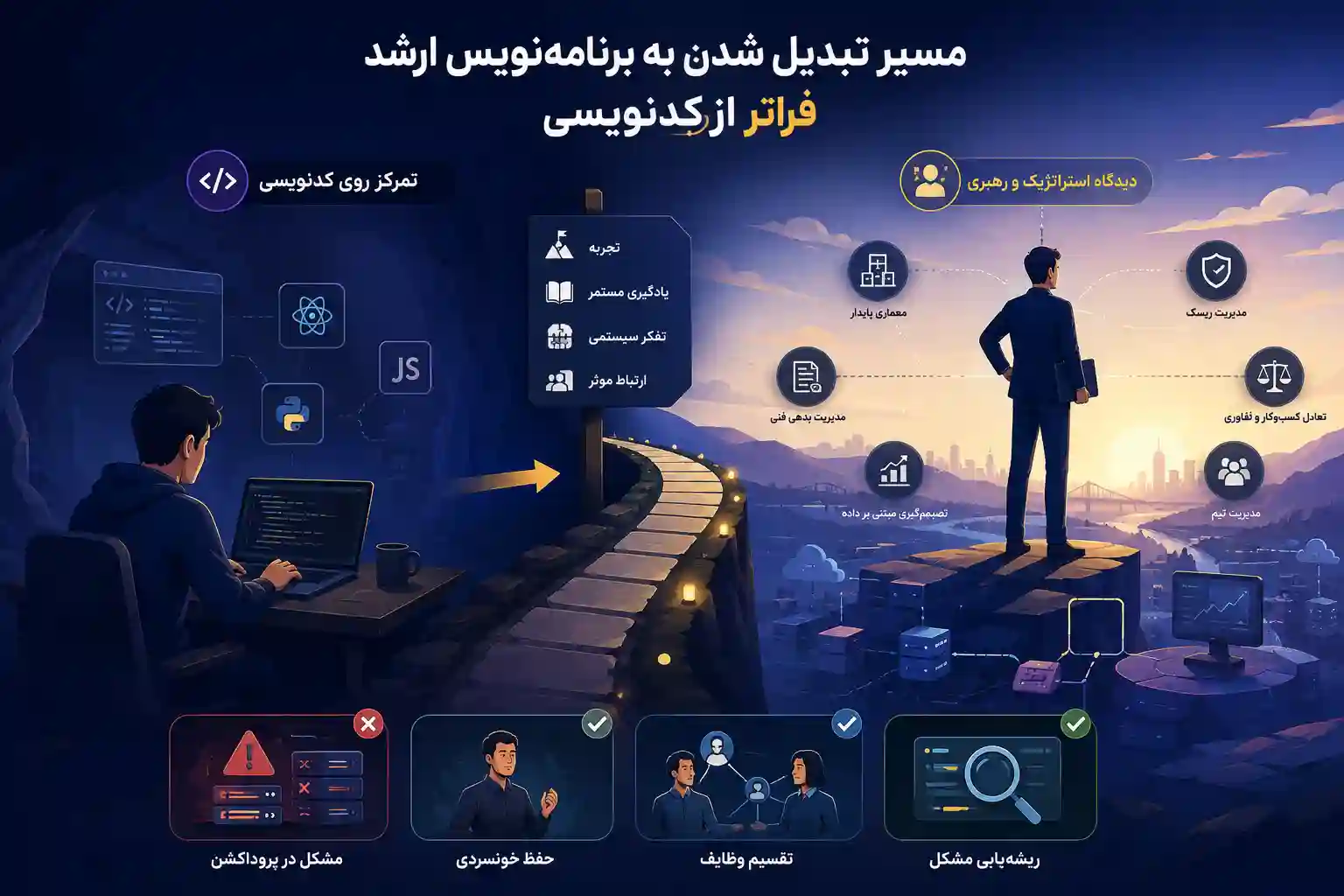 توسعه دهنده ارشد