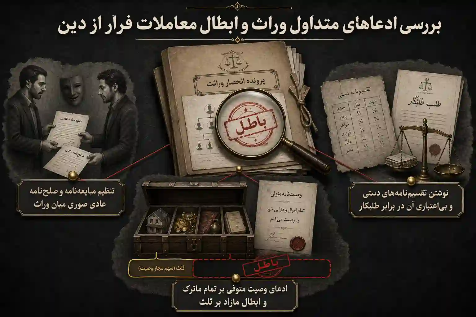 ابطال معاملات فرار از دین