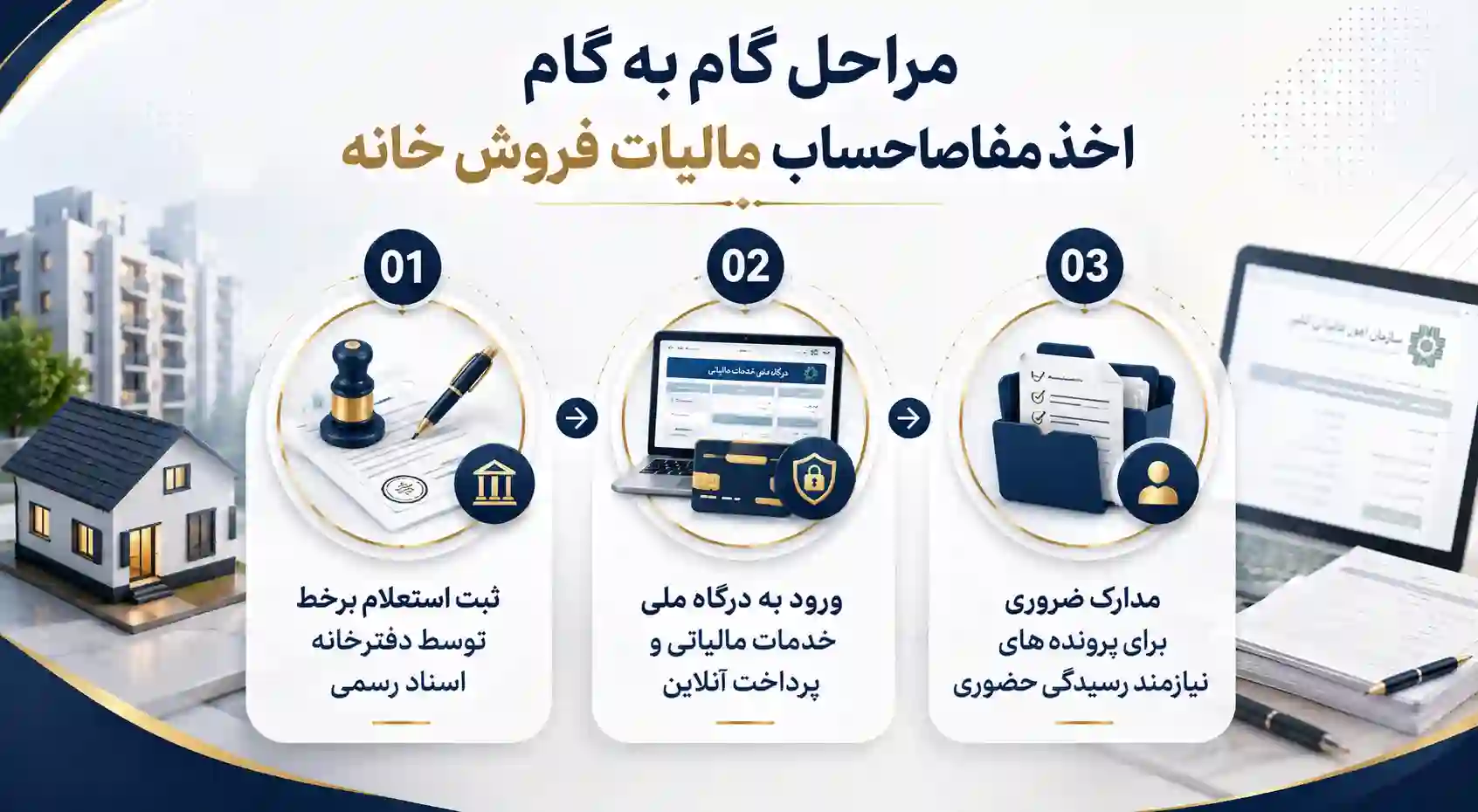 مالیات فروش خانه