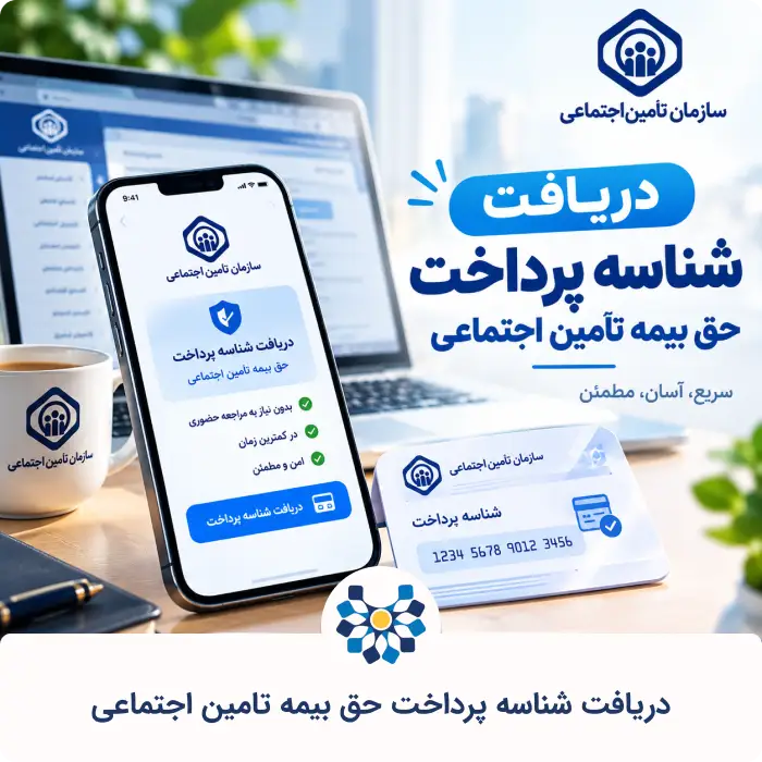 دریافت شناسه پرداخت حق بیمه تامین اجتماعی