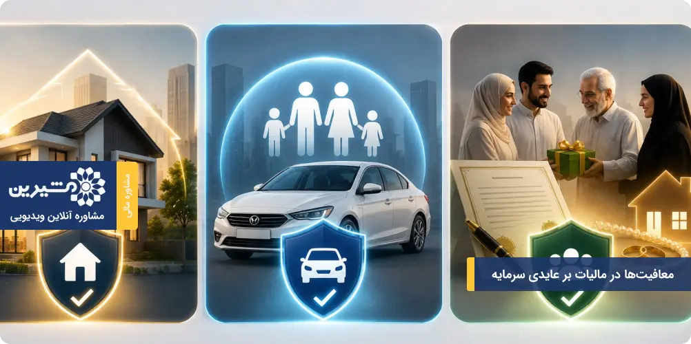 معافیت&zwnj;ها در مالیات بر عایدی سرمایه