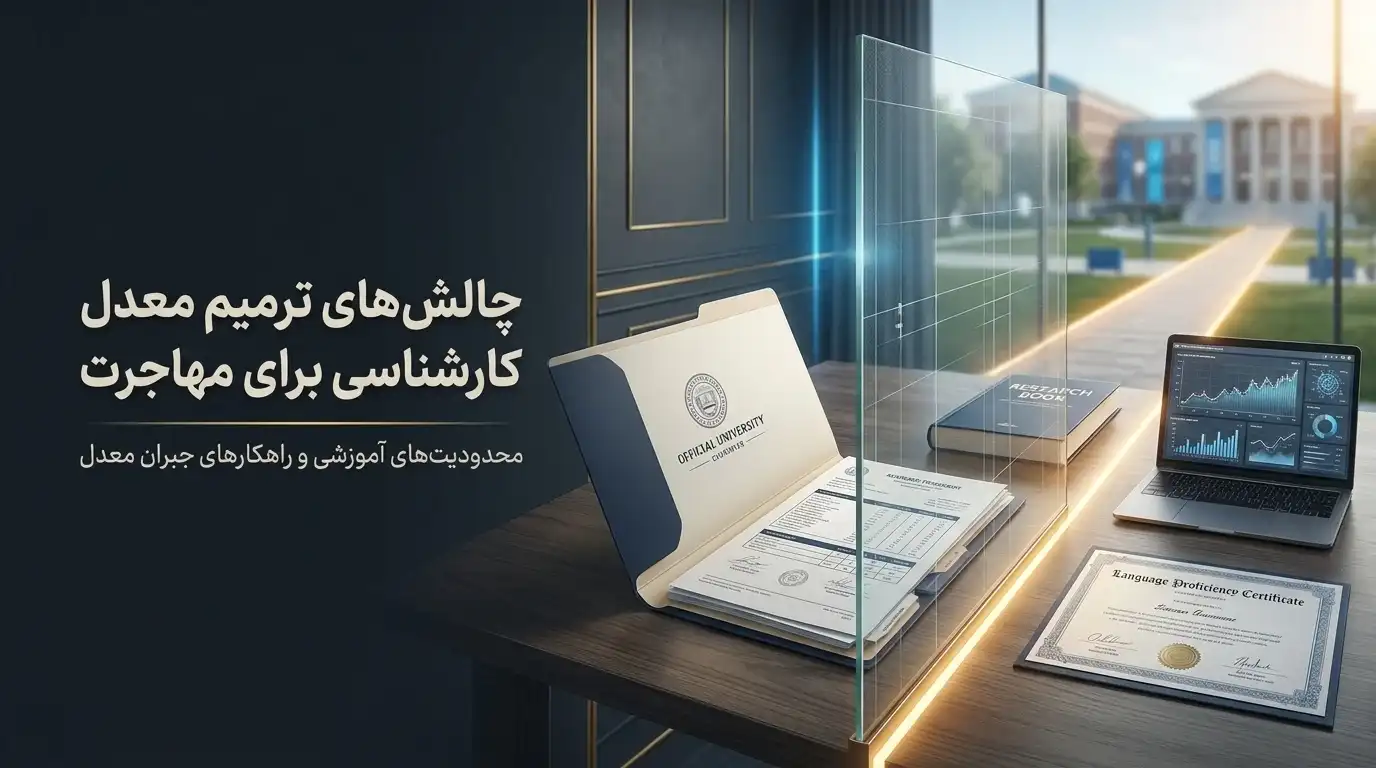 ترمیم معدل کارشناسی برای مهاجرت